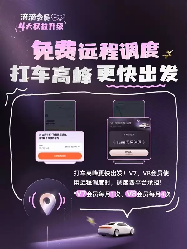 滴滴会员体系升级：四大权益优化提升出行体验