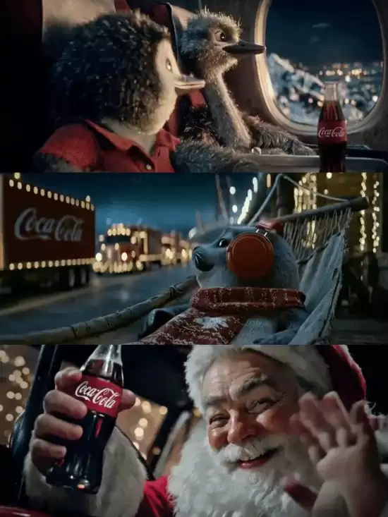 可口可乐2025圣诞广告再用AI引热议