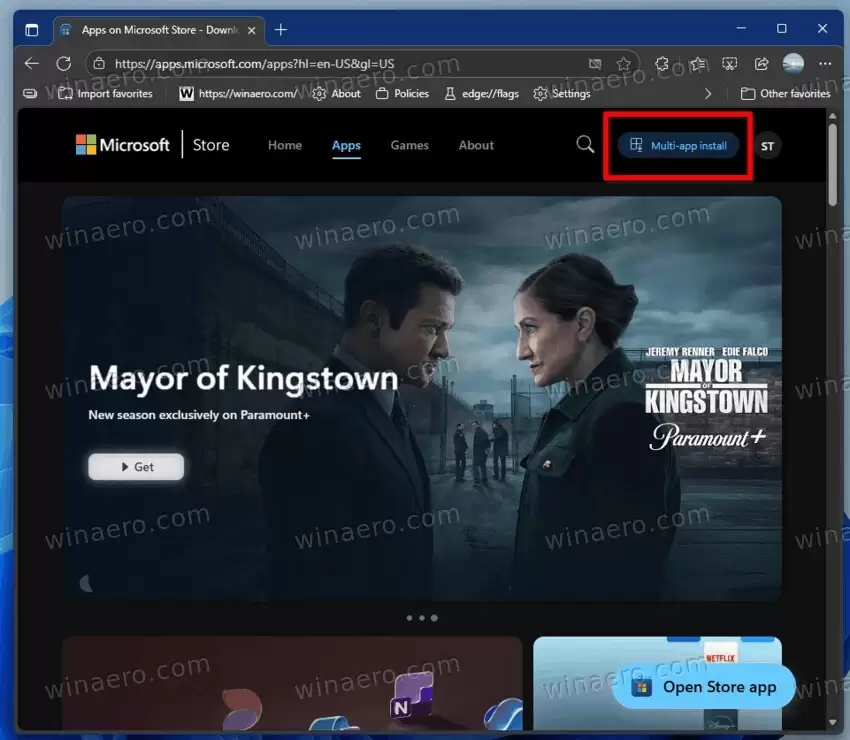 微软应用商店推批量安装新功能