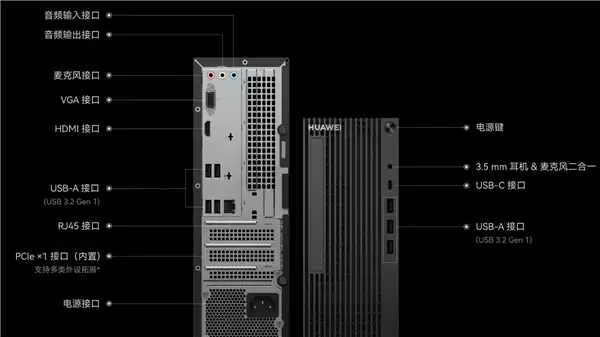 华为麒麟9000X+CPU台式机首发亮相++老外惊讶:竟然没用鸿蒙+适配Linux