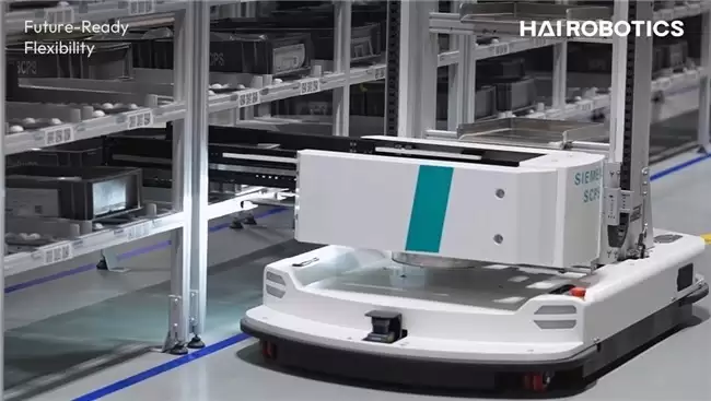 海柔创新协助西门子打造产仓一体自动化解决方案