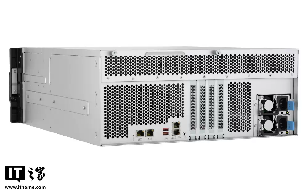 威联通推出 TS-h2477AXU-RP 企业级 NAS：24 盘位设计，搭载锐龙 7 PRO 7000 处理器、可选 ECC 内存