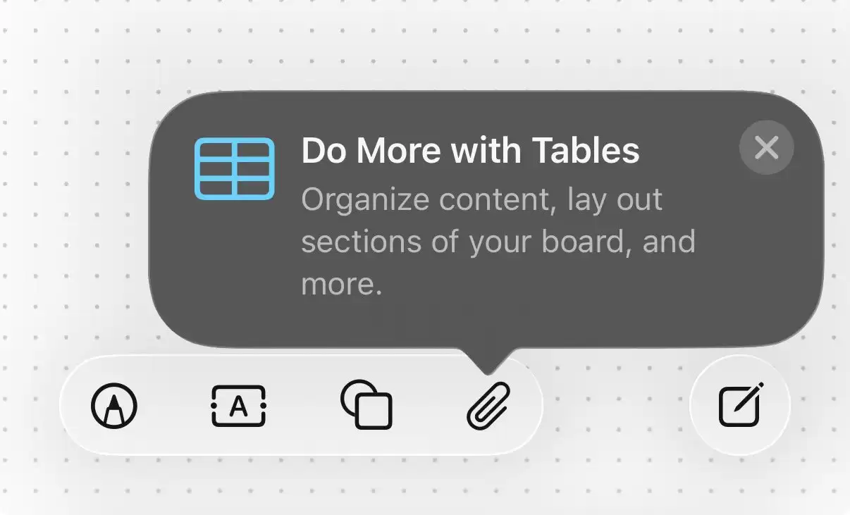 苹果“无边记”App 补齐关键功能，iOS 26.2 Beta 版首次可原生引入表格