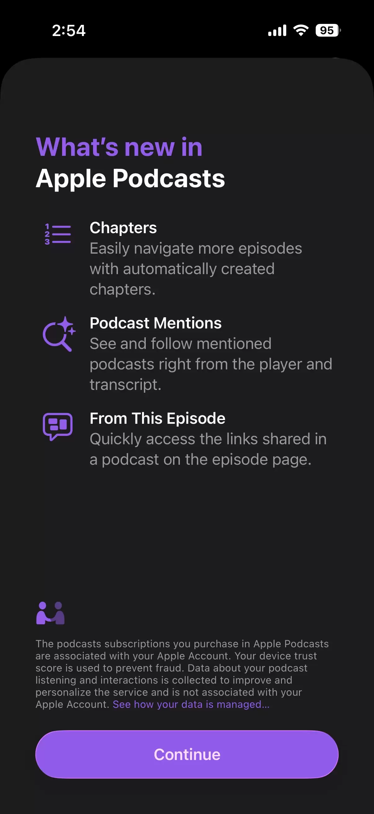 苹果 iOS 26.2 版播客应用新增三大功能,直击用户 / 创作者痛点