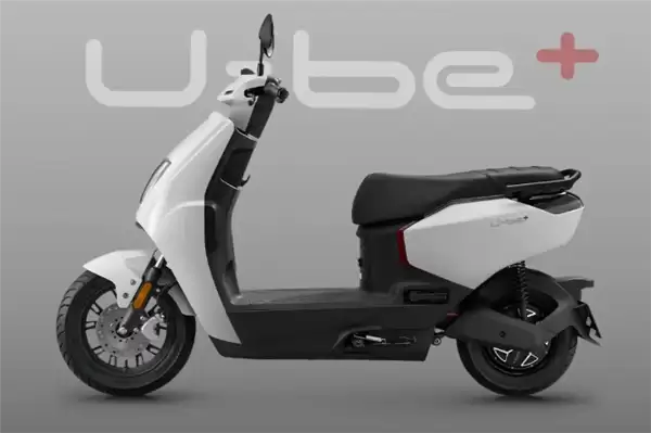 5399元 五羊本田电摩U-be+上市:极速57khp 满电65km
