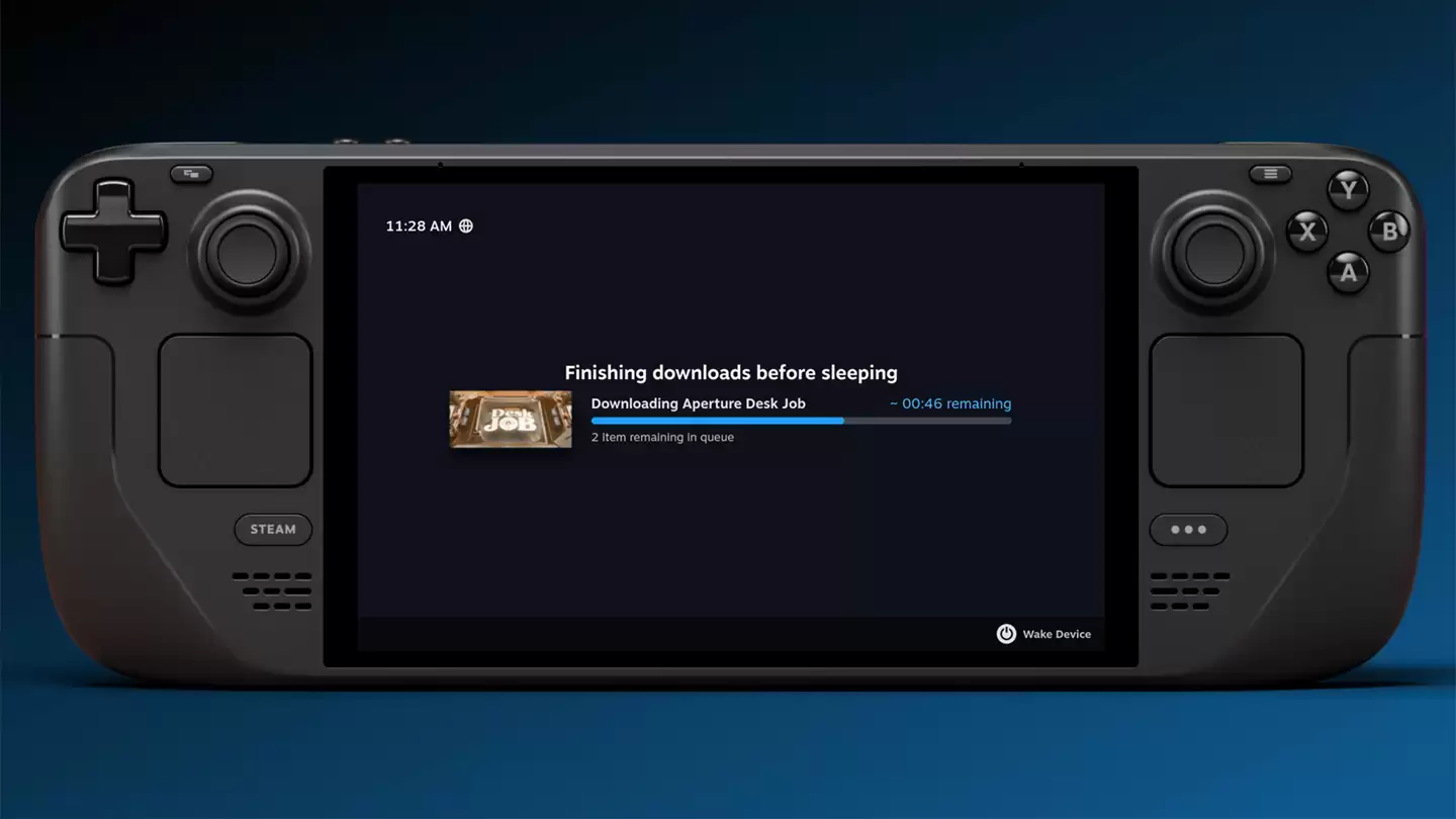 史诗级更新:Steam Deck 掌机终于能息屏下载游戏了