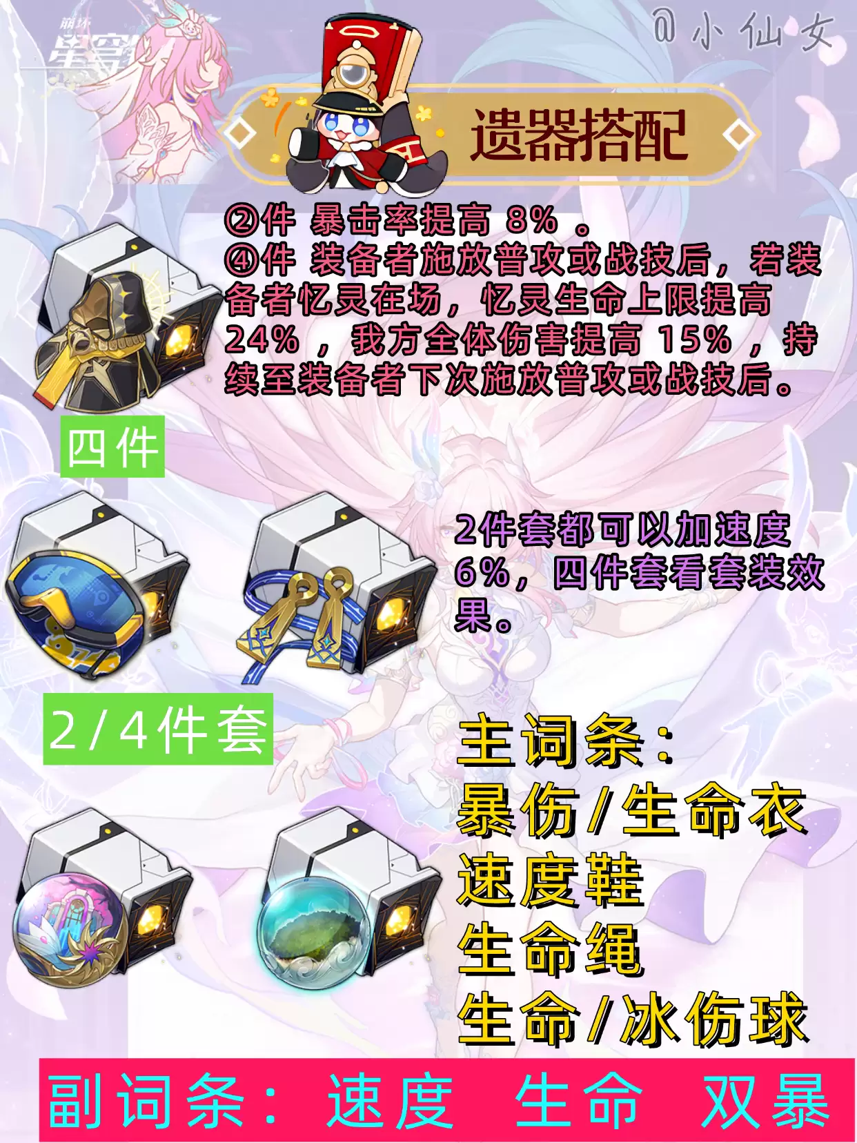 《崩坏星穹铁道》昔浬角色培养攻略