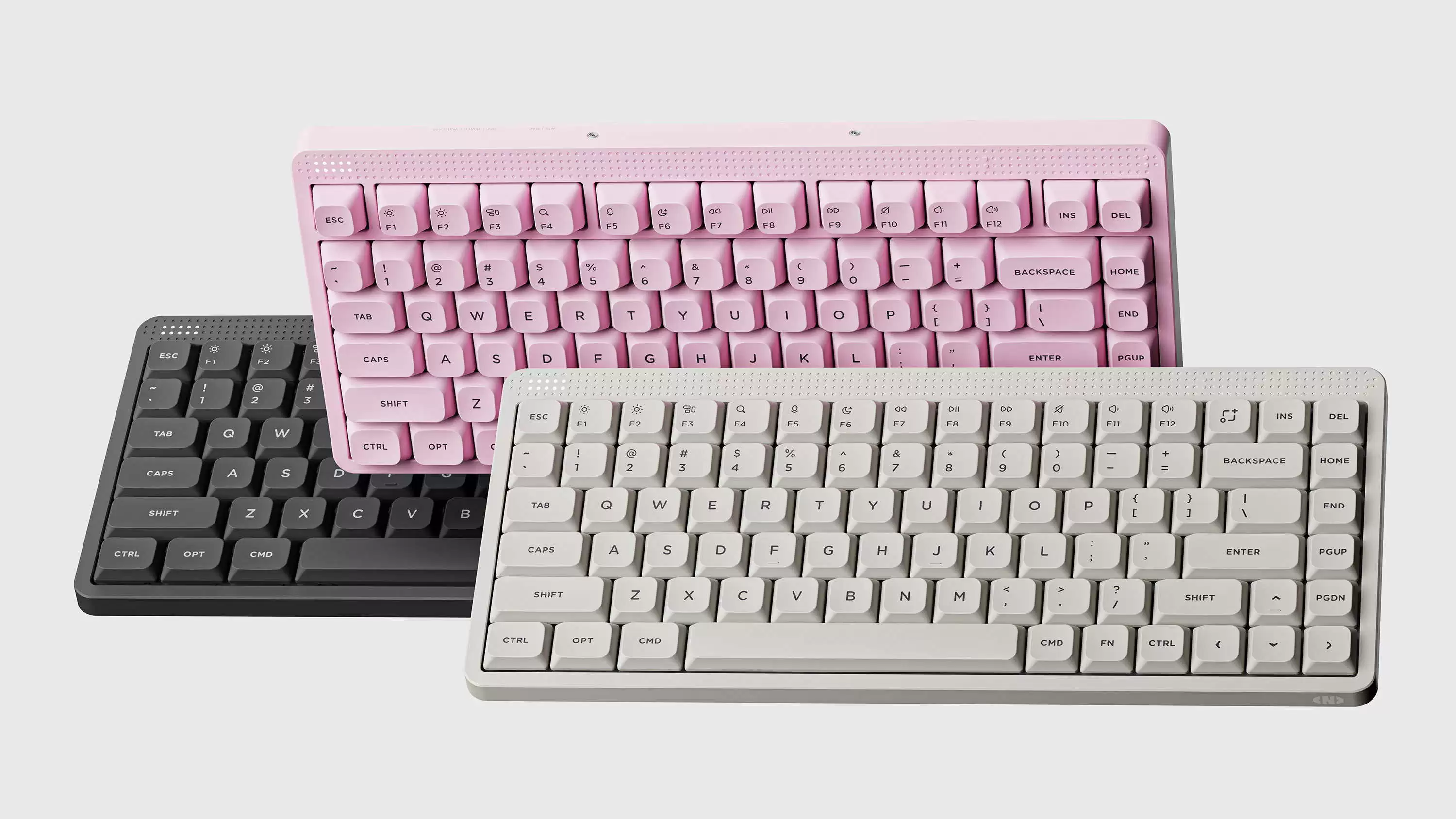 NuPhy 推出 Node 75 三模机械键盘：触控条 + 点阵灯，高矮轴可选