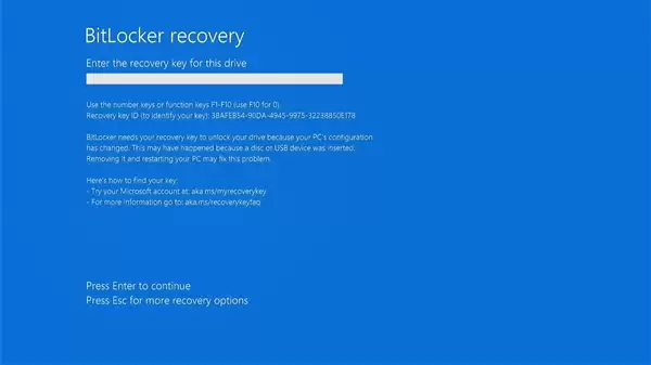 Win11 25H2/24H2 Bug触发BitLocker加密恢复模式:一小心 数据全完