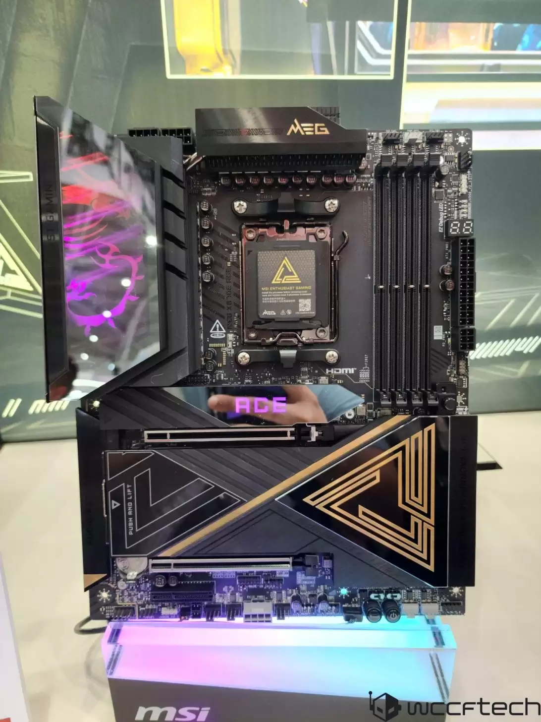 微星最强ATX主板：MEG X870E ACE Max曝光，18+2+1相豪华供电、OC Engine可提升15%性能