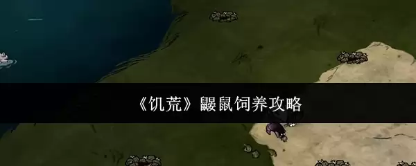 《饥荒》鼹鼠饲养攻略