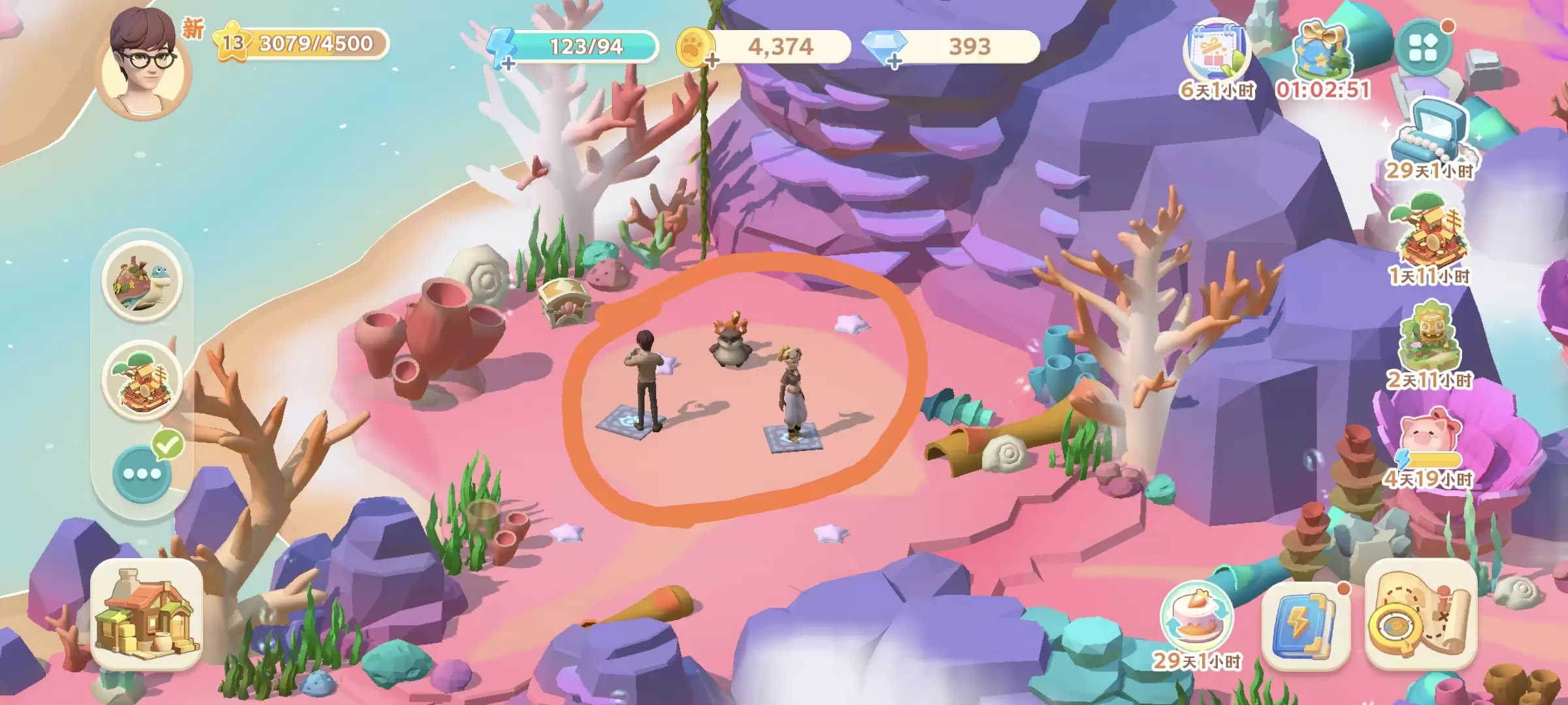 《珍珠海大冒险》第二章主线地图彩蛋位置分享