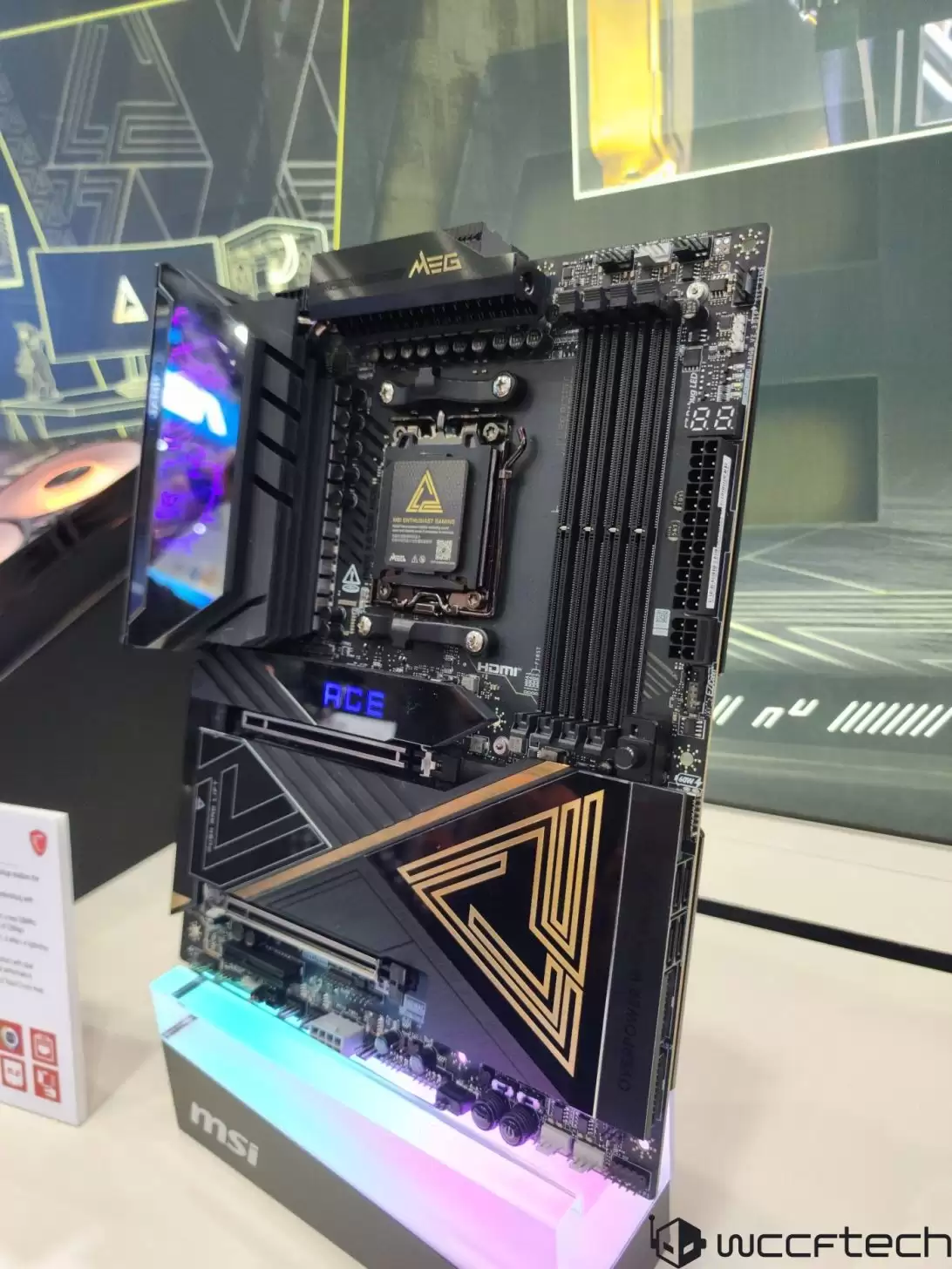 微星最强ATX主板：MEG X870E ACE Max曝光，18+2+1相豪华供电、OC Engine可提升15%性能