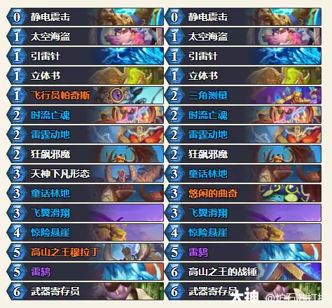 炉石传说穿越时间流打脸萨卡组代码分享