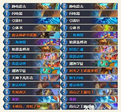 炉石传说CTThomi自然萨卡组代码分享