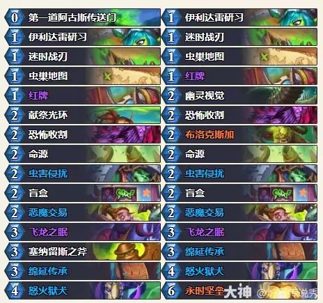 炉石传说CTTlabarashh永时奇闻瞎卡组代码分享