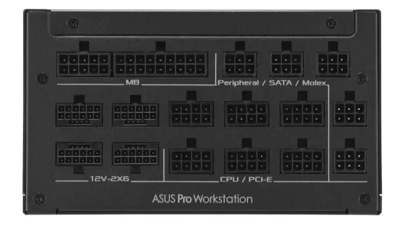 旗舰 3000W：华硕推出 Pro WS Platinum 系列电源，可支持 4 张 RTX 5090 显卡