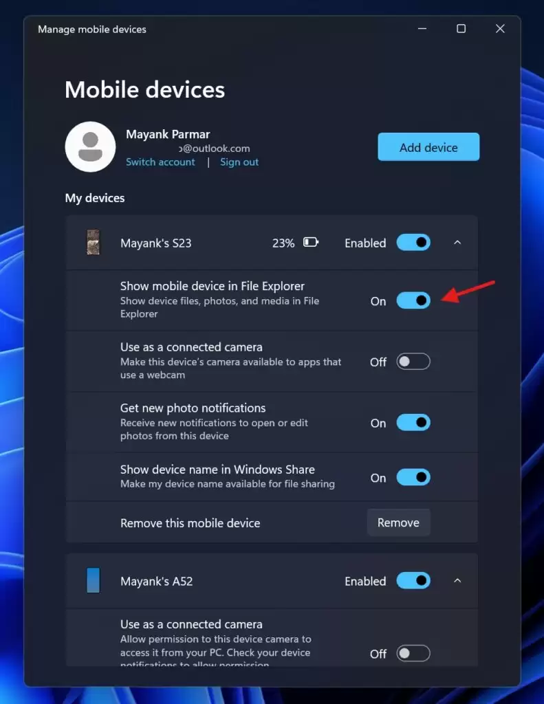 微软 Win11 系统“连接手机”应用将移除查看手机照片功能，未来需通过文件资源管理器访问