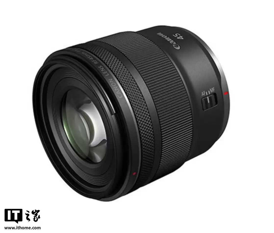 佳能 RF45mm F1.2 STM 镜头国行上架：同价位罕见大光圈，2949 元