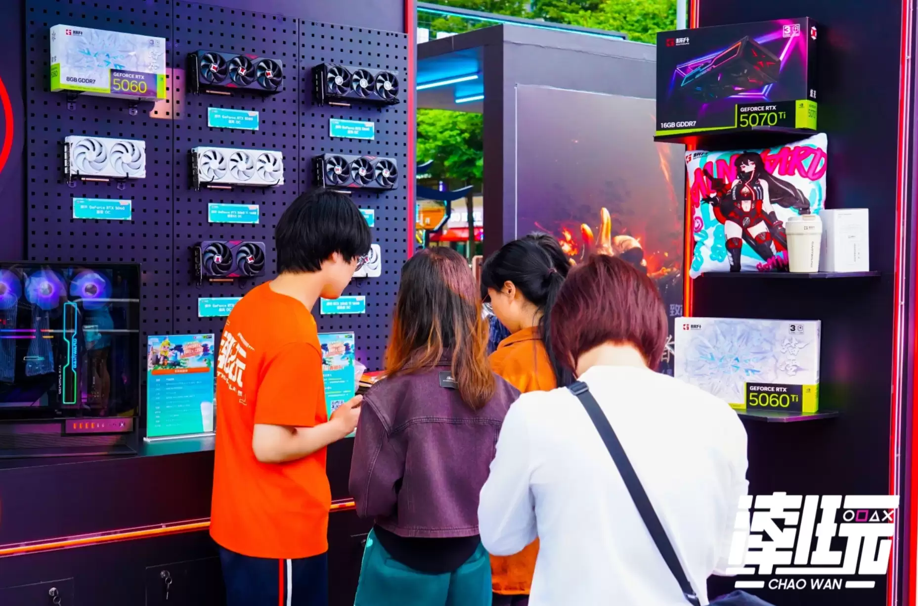 2025年这里潮好玩福州站，耕升携RTX50系列产品引爆全场