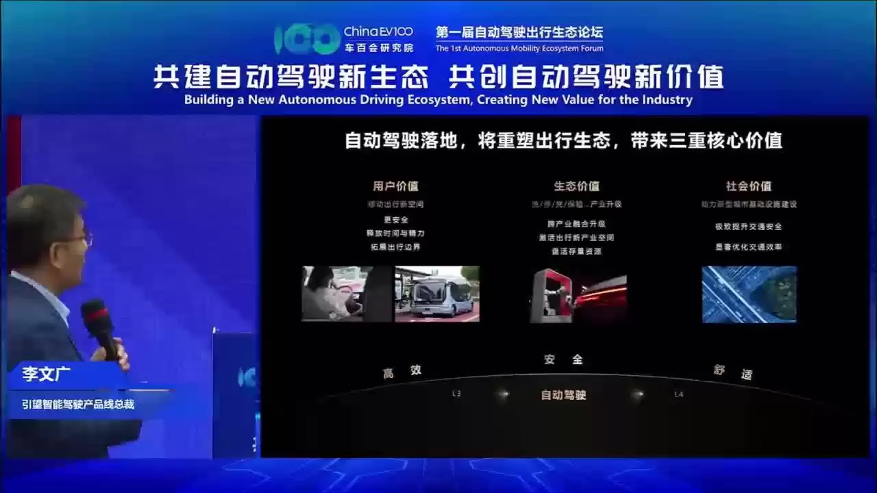 华为引望李文广:预计 2026 年实现高速 L3 规模商用、2027 年实现城区 L4 规模商用