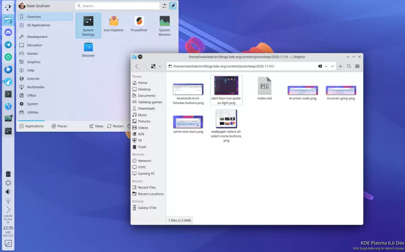 KDE Plasma 6.6 桌面环境前瞻：引入二维码 Wi-Fi 连接，改进远程桌面错误