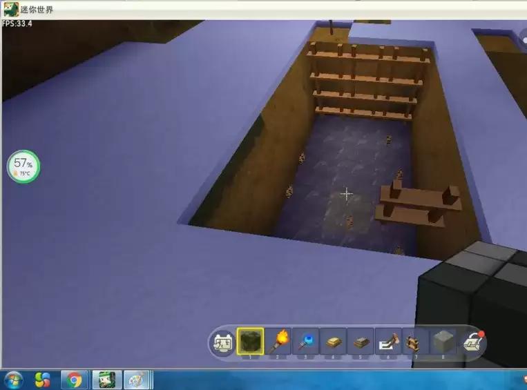 迷你世界如何快速消除方块