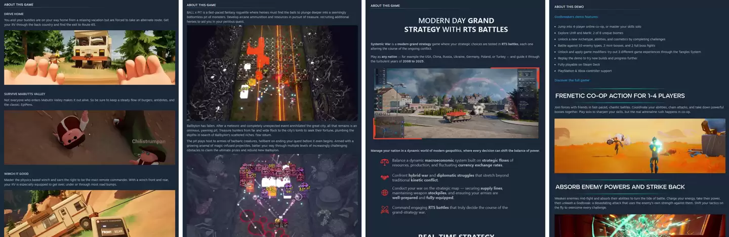Steam 商店改版:页面拓宽至 1200 像素、翻新轮播区、完善游戏描述