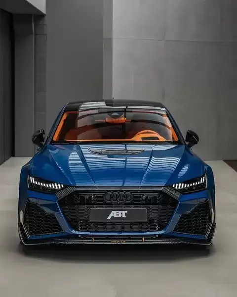 雷霆ABT?RS7遗产版全球限量1台，1000马力+橙色定制内饰惊艳亮相