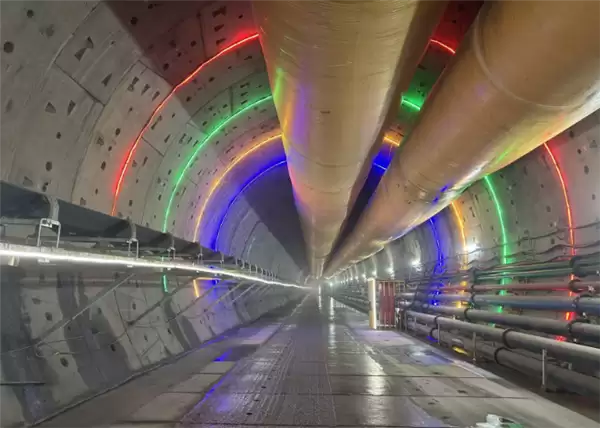 奋斗307天！引江补汉“江汉平安号”TBM掘进至主洞