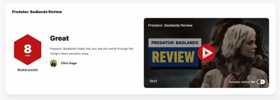 铁血战士：杀戮之地获8分好评，热感视角重塑沉浸猎杀体验