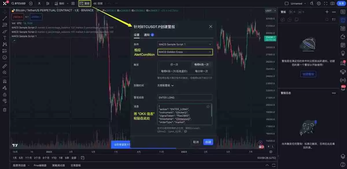 TradingView用户如何使用TradingView警报创建您的信号策略?