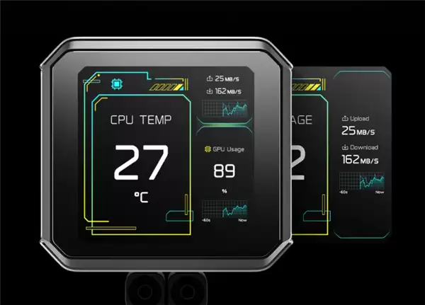 九州风神发布冰暴PRO 360水冷：智能显示，高效静音，适配多平台