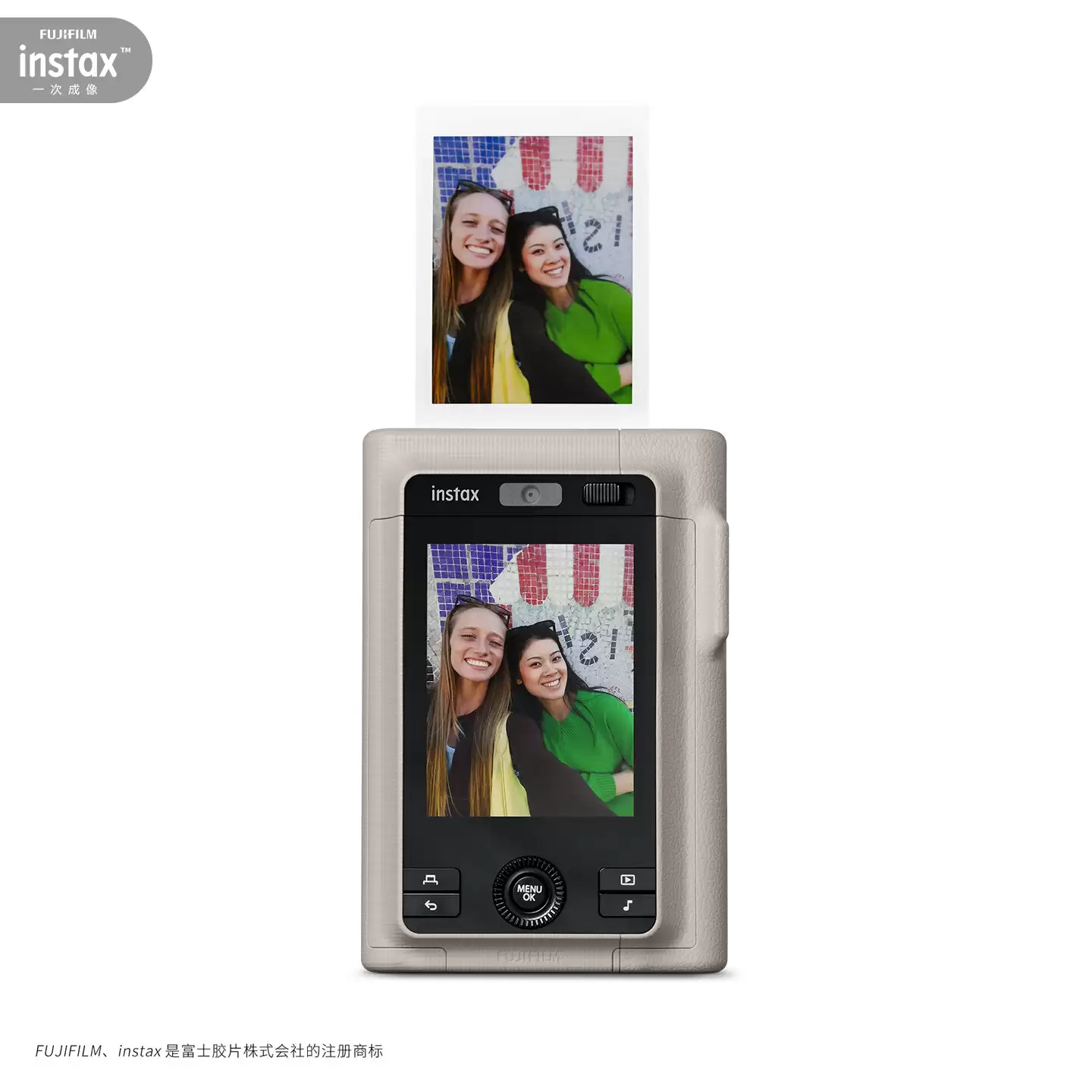 1599 元，首款前后双摄的富士拍立得相机 instax mini LiPlay+ 发售