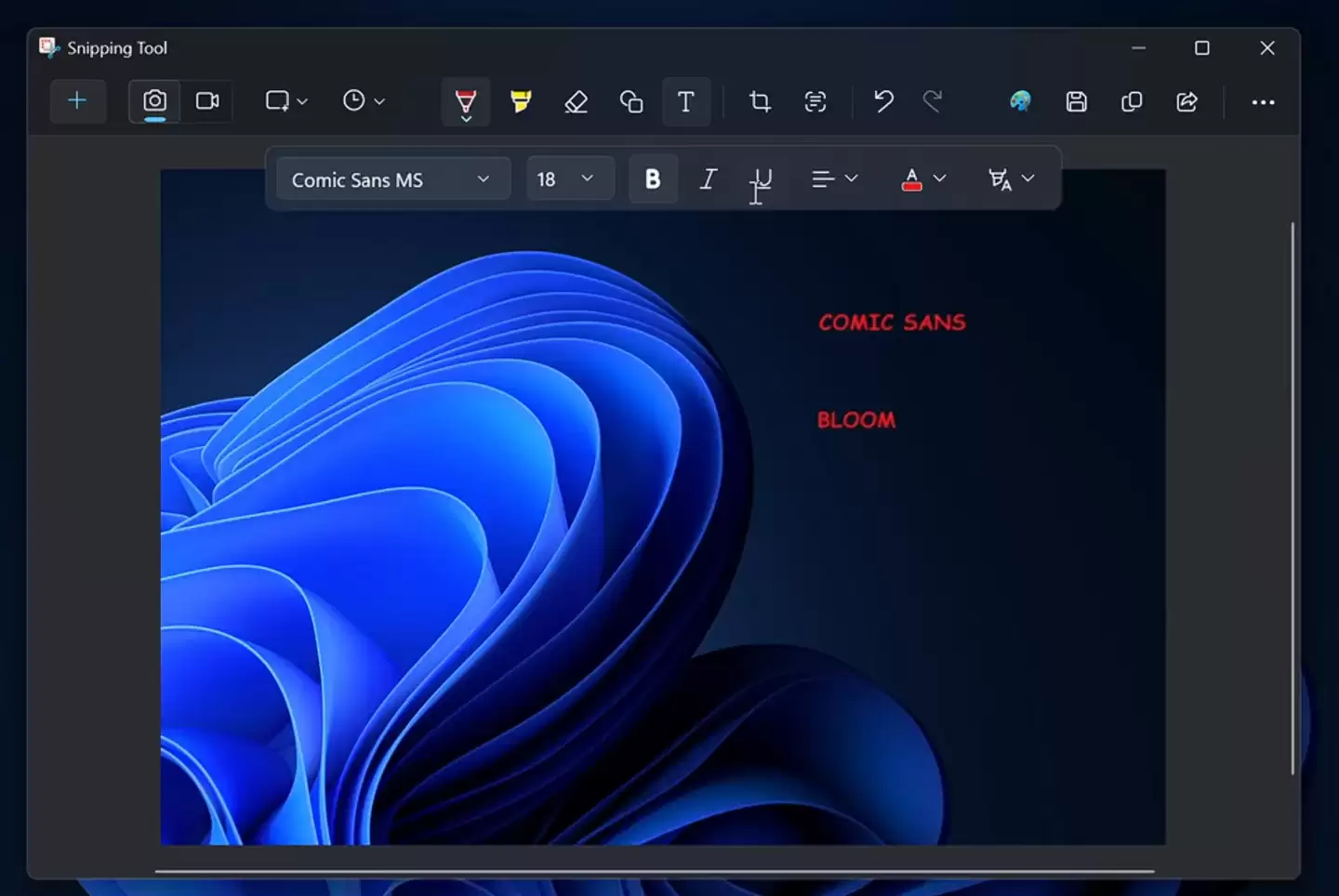 截图后直接加文字,微软 Win11 系统“截图工具”文本注释功能曝光