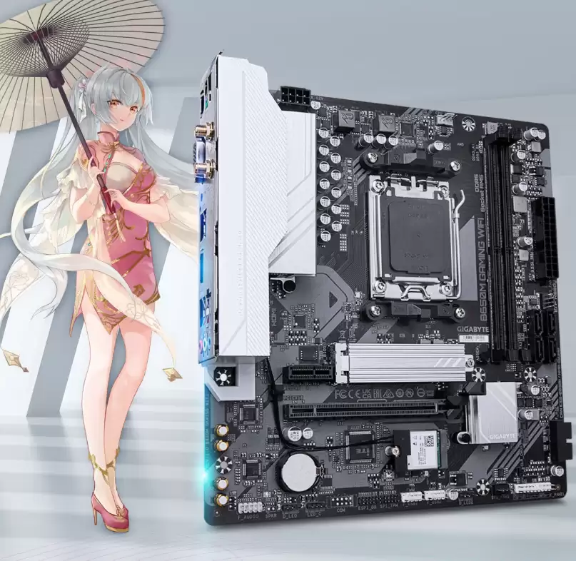 搭配 AMD 锐龙 R5 7500F 处理器：技嘉 B650M GAMING WIFI 板 U 套装 1320 元新低