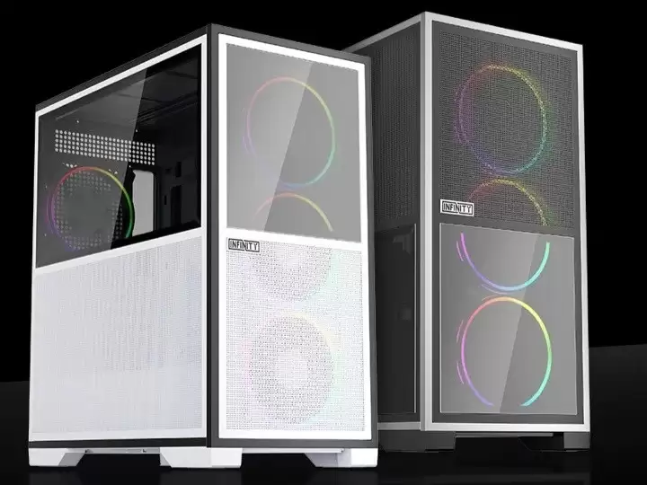 1STPLAYER发布首款DIY机箱INFINITY IF8,支持多风扇水冷与个性化定制