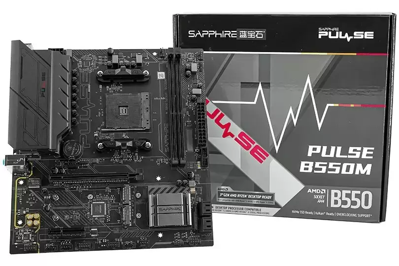 蓝宝推AM4新主板:B550M脉动售549元