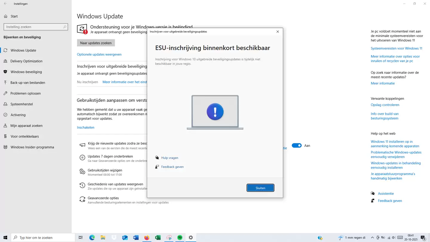 微软 Win10 续命坎坷路：用户反馈遇“暂不可用 / 出错了”提示