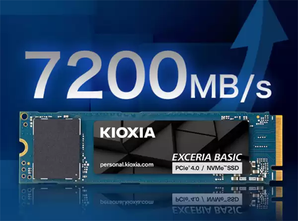 铠侠推出新款低功耗PCIe 4.0 SSD:最低3.8W 首发549元起