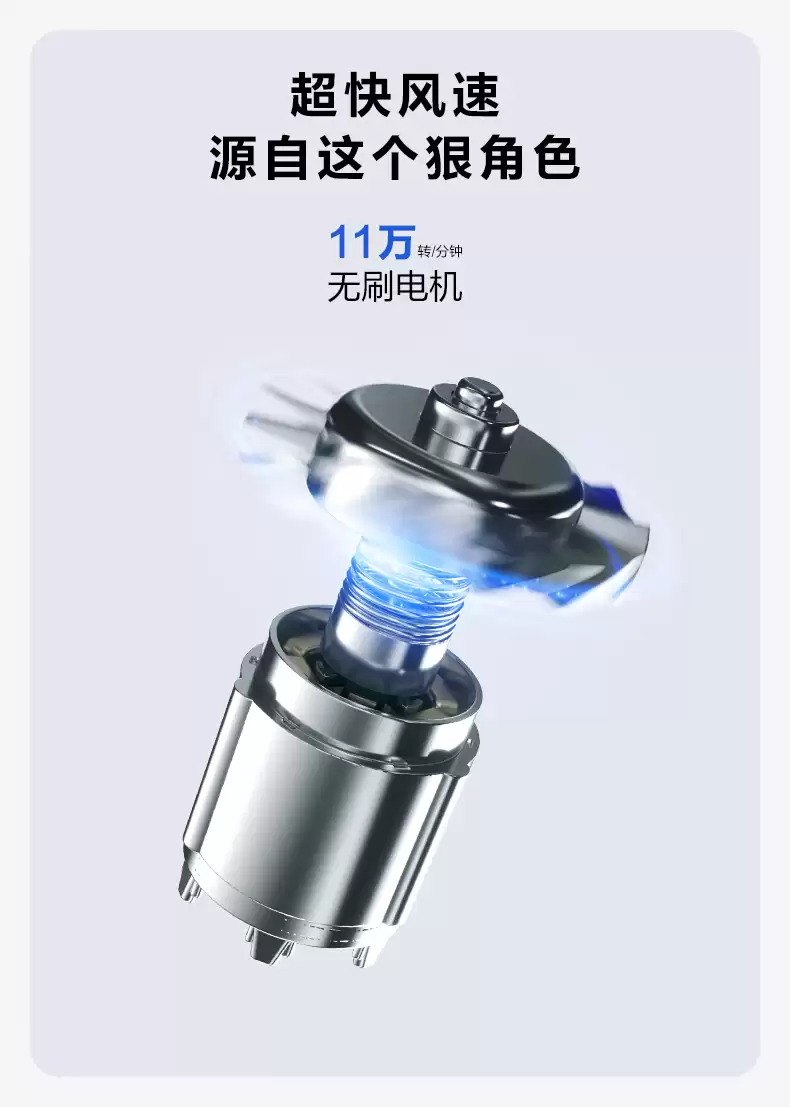 599 元 → 75 元：SKG 11 万转高速吹风机礼盒破冰新低（赠磁吸支架）