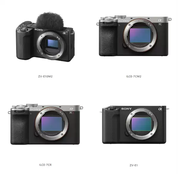 索尼发布多款相机固件更新修复电量异常问题