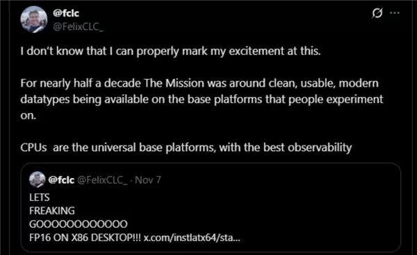 AMD Zen6将全面支持AVX512以及FP16指令集