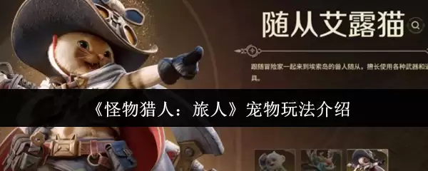 《怪物猎人:旅人》宠物玩法介绍