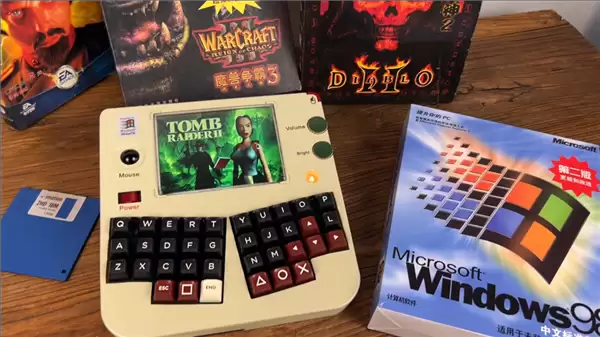 情懷滿滿夢回1998!玩家打造Windows 98掌上PC