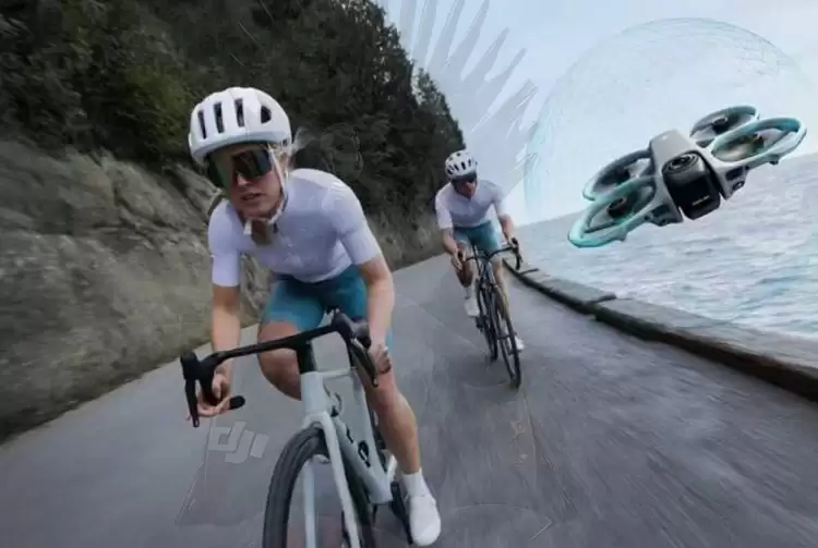 大疆 Avata 360 无人机营销图泄露：旋转云台，可拍 8K/50fps 全景视频、满电录制 25~32 分钟