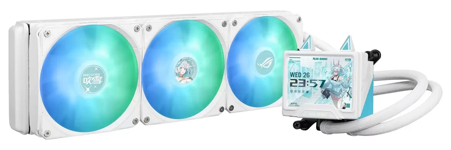 华硕推ROG STRIX吹雪360水冷,售价1529元