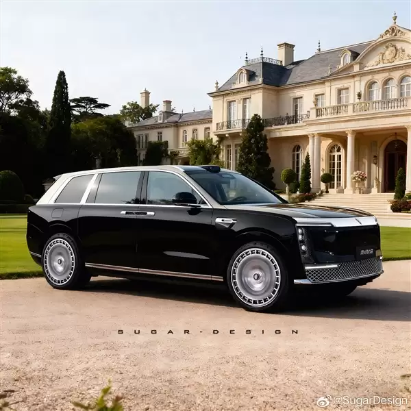 比S800气场更强!博主绘制尊界SUV效果图:对开门安排了