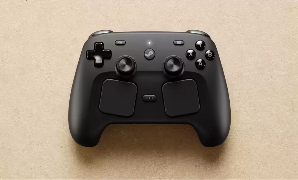 Valve发布三款新硬件:融合Xbox与PS设计的Steam手柄支持触控与体感