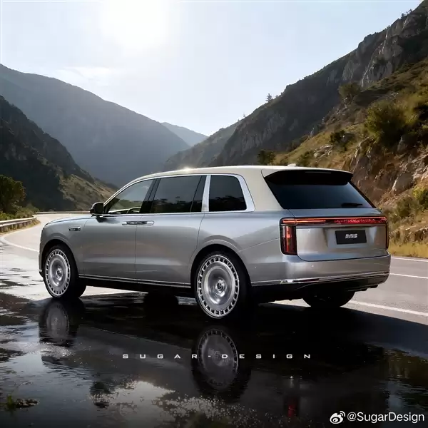 比S800气场更强!博主绘制尊界SUV效果图:对开门安排了